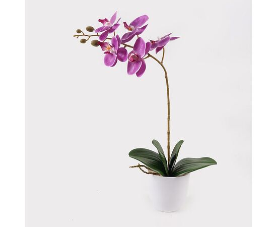 Διακοσμητικό φυτό σε γλάστρα Οrchid Beauty Inart 30x13x46εκ - ΤΕΧΝΗΤΑ ΦΥΤΑ στο Milonadakis.gr