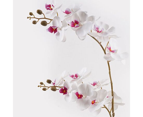 Διακοσμητικό φυτό σε γλάστρα Οrchid White Inart 36x17x65εκ - ΤΕΧΝΗΤΑ ΦΥΤΑ στο Milonadakis.gr