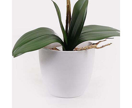 Διακοσμητικό φυτό σε γλάστρα Οrchid White Inart 36x17x65εκ - ΤΕΧΝΗΤΑ ΦΥΤΑ στο Milonadakis.gr