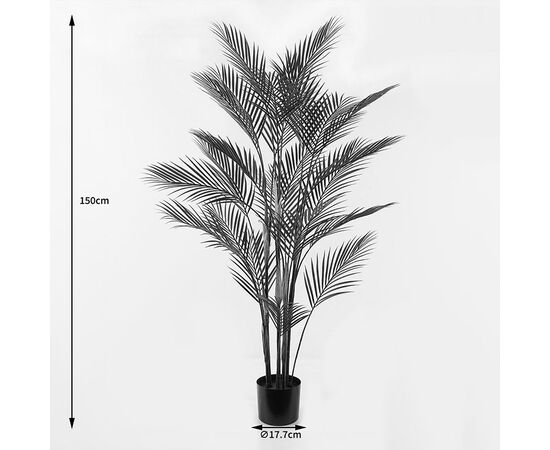 Διακοσμητικό φυτό σε γλάστρα Kwai Inart πράσινο Φ92x150εκ - ΤΕΧΝΗΤΑ ΦΥΤΑ στο Milonadakis.gr