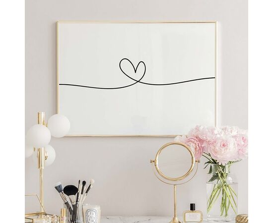 Πίνακας Heily pakoworld με ψηφιακή εκτύπωση και πλαίσιο 48x1.5x33εκ - ΠΙΝΑΚΕΣ στο Milonadakis.gr