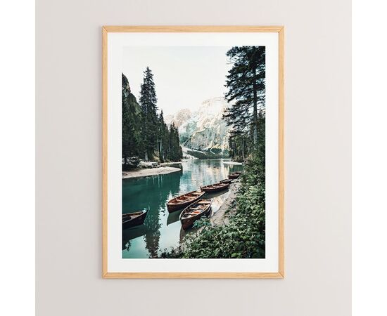 Πίνακας Lake pakoworld με ψηφιακή εκτύπωση και πλαίσιο 33x1.5x48εκ - ΠΙΝΑΚΕΣ στο Milonadakis.gr