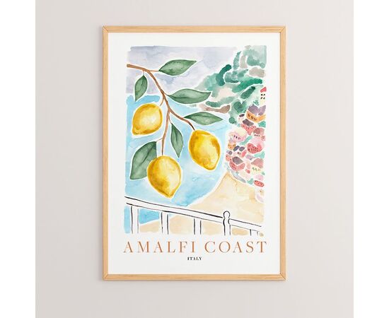 Πίνακας Lemonte pakoworld με ψηφιακή εκτύπωση και πλαίσιο 33x1.5x48εκ - ΠΙΝΑΚΕΣ στο Milonadakis.gr