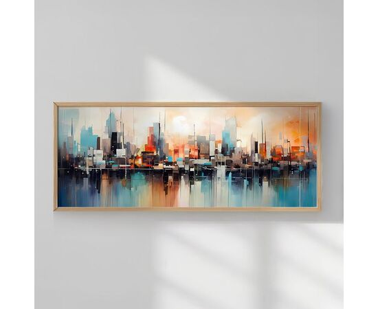 Πίνακας Xenbo pakoworld με ψηφιακή εκτύπωση και πλαίσιο 120x2x50εκ - ΠΙΝΑΚΕΣ στο Milonadakis.gr