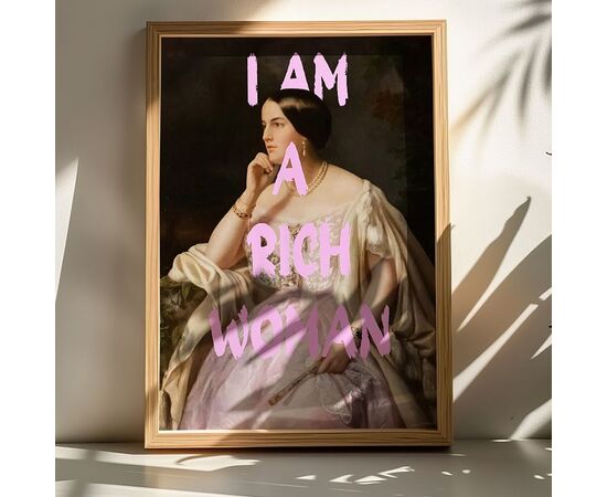 Πίνακας Richy pakoworld με ψηφιακή εκτύπωση και πλαίσιο 50x2x70εκ - ΠΙΝΑΚΕΣ στο Milonadakis.gr