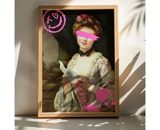 Πίνακας Elenda pakoworld με ψηφιακή εκτύπωση και πλαίσιο 50x2x70εκ - ΠΙΝΑΚΕΣ στο Milonadakis.gr