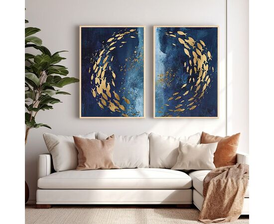 Πίνακας Bencia pakoworld δίπτυχος με ψηφιακή εκτύπωση και πλαίσιο 33x1.5x48εκ - ΠΙΝΑΚΕΣ στο Milonadakis.gr