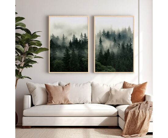 Πίνακας Turiko pakoworld δίπτυχος με ψηφιακή εκτύπωση και πλαίσιο 33x1.5x48εκ - ΠΙΝΑΚΕΣ στο Milonadakis.gr