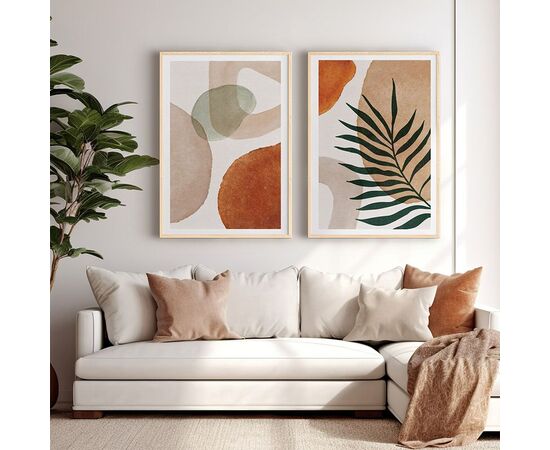 Πίνακας Nefel pakoworld δίπτυχος με ψηφιακή εκτύπωση και πλαίσιο 33x1.5x48εκ - ΠΙΝΑΚΕΣ στο Milonadakis.gr