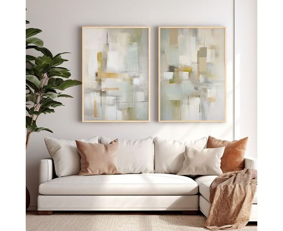 Πίνακας Menaz pakoworld δίπτυχος με ψηφιακή εκτύπωση και πλαίσιο 33x1.5x48εκ - ΠΙΝΑΚΕΣ στο Milonadakis.gr