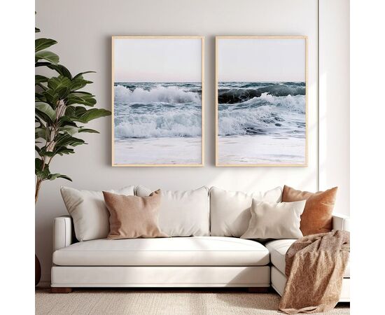 Πίνακας Kaleria pakoworld δίπτυχος με ψηφιακή εκτύπωση και πλαίσιο 33x1.5x48εκ - ΠΙΝΑΚΕΣ στο Milonadakis.gr