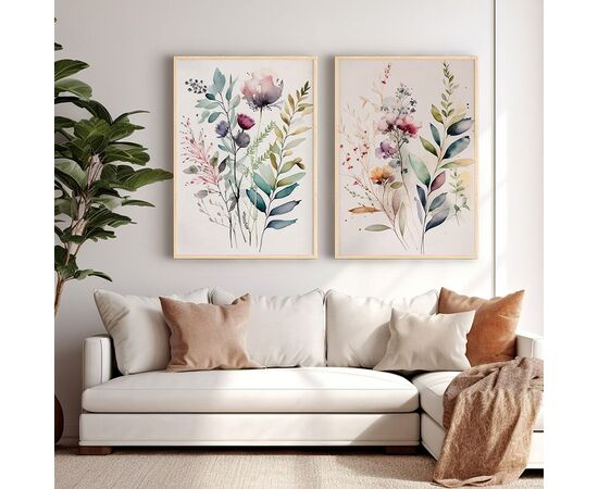 Πίνακας Jeremy pakoworld δίπτυχος με ψηφιακή εκτύπωση και πλαίσιο 33x1.5x48εκ - ΠΙΝΑΚΕΣ στο Milonadakis.gr