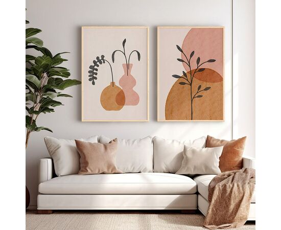 Πίνακας Asren pakoworld δίπτυχος με ψηφιακή εκτύπωση και πλαίσιο 33x1.5x48εκ - ΠΙΝΑΚΕΣ στο Milonadakis.gr