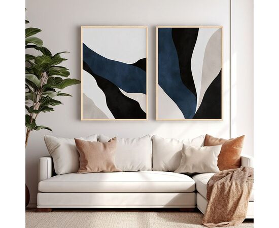 Πίνακας Serja pakoworld δίπτυχος με ψηφιακή εκτύπωση και πλαίσιο 33x1.5x48εκ - ΠΙΝΑΚΕΣ στο Milonadakis.gr