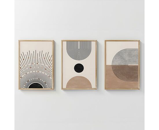 Πίνακας Lagon pakoworld τρίπτυχος με ψηφιακή εκτύπωση και πλαίσιο 33x1.5x48εκ - ΠΙΝΑΚΕΣ στο Milonadakis.gr