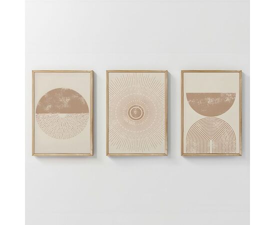 Πίνακας Varenzy pakoworld τρίπτυχος με ψηφιακή εκτύπωση και πλαίσιο 33x1.5x48εκ - ΠΙΝΑΚΕΣ στο Milonadakis.gr