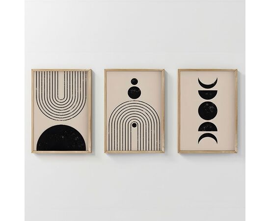 Πίνακας Aregon  pakoworld τρίπτυχος με ψηφιακή εκτύπωση και πλαίσιο 33x1.5x48εκ - ΠΙΝΑΚΕΣ στο Milonadakis.gr