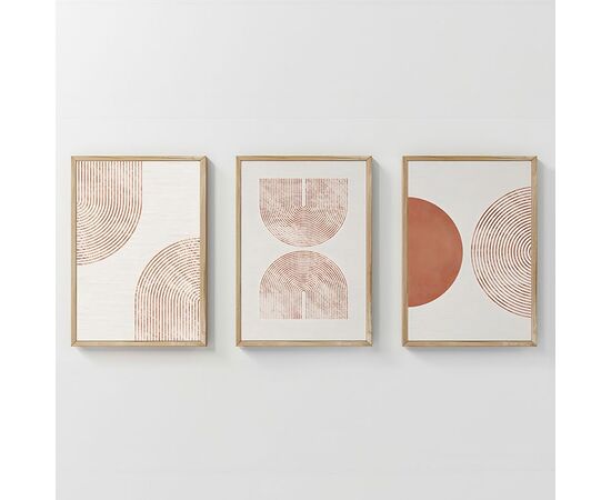 Πίνακας Chilen  pakoworld τρίπτυχος με ψηφιακή εκτύπωση και πλαίσιο 33x1.5x48εκ - ΠΙΝΑΚΕΣ στο Milonadakis.gr