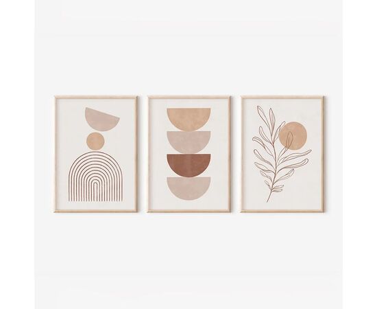 Πίνακας Teronja pakoworld τρίπτυχος με ψηφιακή εκτύπωση και πλαίσιο 33x1.5x48εκ - ΠΙΝΑΚΕΣ στο Milonadakis.gr