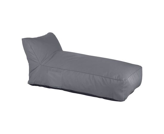Πουφ ξαπλώστρα Telena pakoworld αδιάβροχο σε ανθρακί απόχρωση 70x150x65εκ - ΠΟΥΦ - ΣΚΑΜΠΟ - ΜΠΑΟΥΛΟ στο Milonadakis.gr