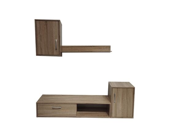 Σύνθετο σαλονιού Ranian pakoworld μελαμίνης sonoma - ΣΥΝΘΕΣΕΙΣ ΣΑΛΟΝΙΟΥ στο Milonadakis.gr