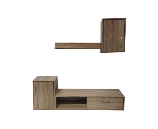 Σύνθετο σαλονιού Ranian pakoworld μελαμίνης sonoma - ΣΥΝΘΕΣΕΙΣ ΣΑΛΟΝΙΟΥ στο Milonadakis.gr