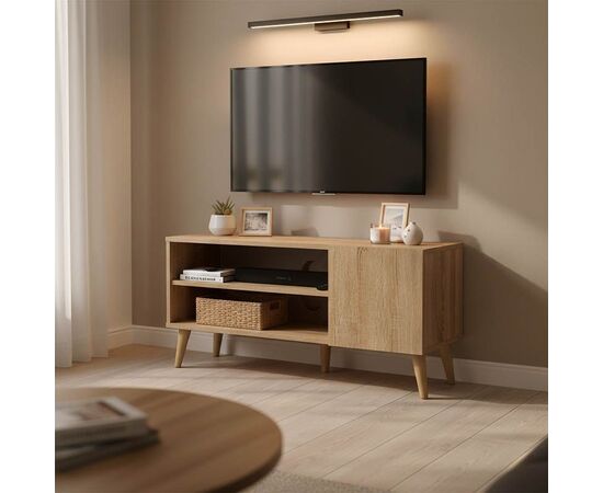 Έπιπλο τηλεόρασης Orianne pakoworld σε sonoma απόχρωση 90x32x46εκ - ΕΠΙΠΛΑ ΤΗΛΕΟΡΑΣΗΣ στο Milonadakis.gr
