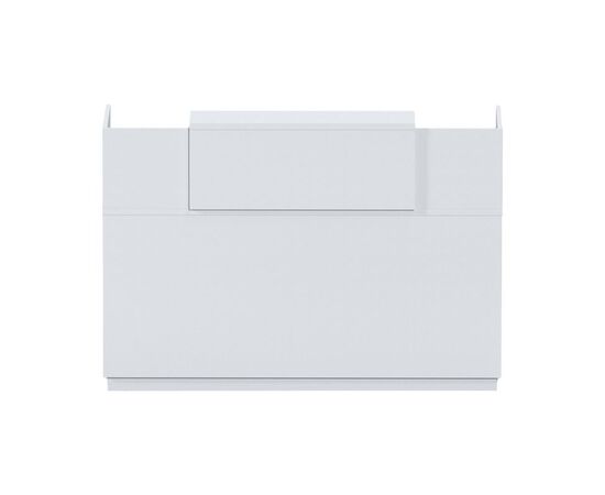 Γραφείο reception Lotus pakoworld σε λευκή απόχρωση  140x70x110εκ - ΓΡΑΦΕΙΑ στο Milonadakis.gr