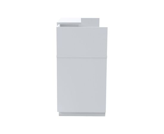 Γραφείο reception Lotus pakoworld σε λευκή απόχρωση  140x70x110εκ - ΓΡΑΦΕΙΑ στο Milonadakis.gr