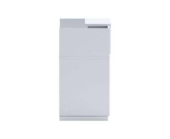 Γραφείο reception Lotus pakoworld σε λευκή απόχρωση  140x70x110εκ - ΓΡΑΦΕΙΑ στο Milonadakis.gr