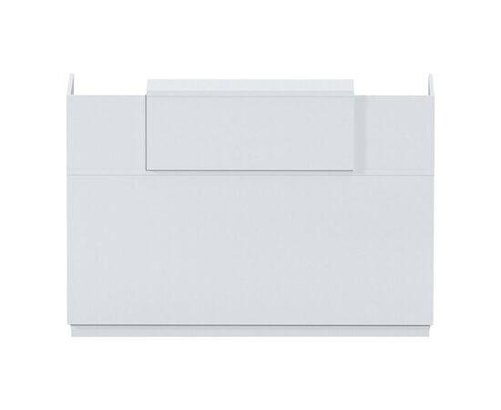 Γραφείο reception Lotus pakoworld σε λευκή απόχρωση  180x70x110εκ - ΓΡΑΦΕΙΑ στο Milonadakis.gr