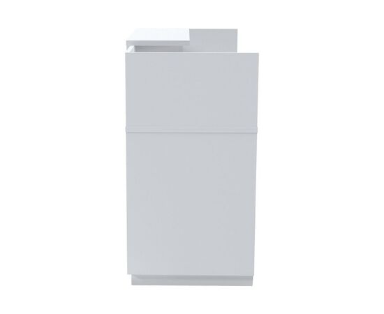 Γραφείο reception Lotus pakoworld σε λευκή απόχρωση  180x70x110εκ - ΓΡΑΦΕΙΑ στο Milonadakis.gr