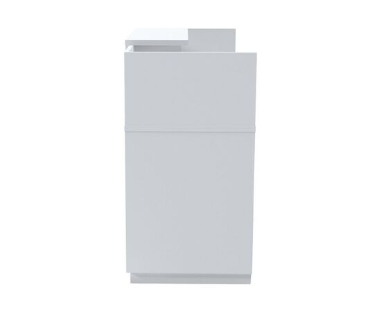 Γραφείο reception Lotus pakoworld σε λευκή απόχρωση  180x70x110εκ - ΓΡΑΦΕΙΑ στο Milonadakis.gr