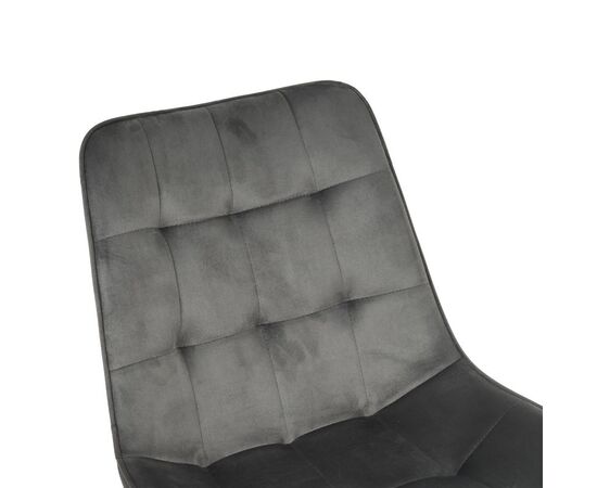 Καρέκλα Berne pakoworld βελούδο σε ανθρακί απόχρωση 53x62x84εκ - ΚΑΡΕΚΛΕΣ - ΠΟΛΥΘΡΟΝΕΣ ΕΣ. στο Milonadakis.gr