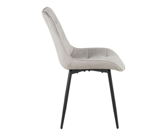 Καρέκλα Berne pakoworld βελούδο σε γκρί απόχρωση 53x62x84εκ - ΚΑΡΕΚΛΕΣ - ΠΟΛΥΘΡΟΝΕΣ ΕΣ. στο Milonadakis.gr