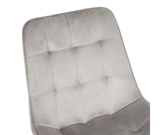 Καρέκλα Berne pakoworld βελούδο σε γκρί απόχρωση 53x62x84εκ - ΚΑΡΕΚΛΕΣ - ΠΟΛΥΘΡΟΝΕΣ ΕΣ. στο Milonadakis.gr