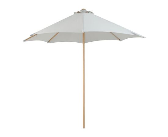 Ομπρέλα επαγγελματική Mawoo pakoworld μέταλλο- μονοκόμματος ιστός σε ξύλου-κρεμ απόχρωση Φ250x235εκ - ΟΜΠΡΕΛΕΣ ΚΑΙ ΒΑΣΕΙΣ στο Milonadakis.gr