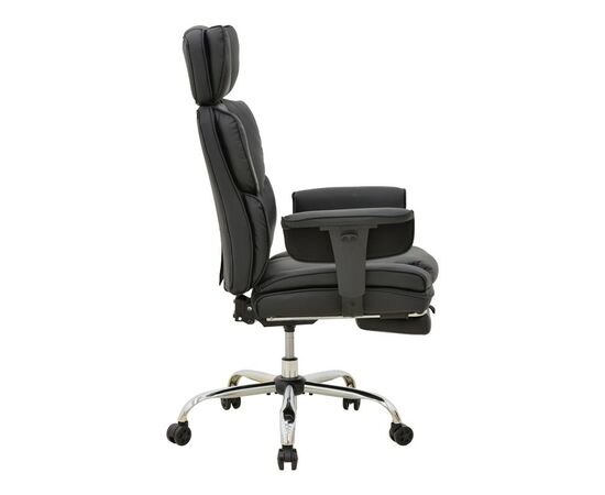 Καρέκλα γραφείου διευθυντή με υποπόδιο Zanci pakoworld pu μαυρο 70x66x112-120εκ - ΚΑΡΕΚΛΕΣ ΓΡΑΦΕΙΟΥ στο Milonadakis.gr