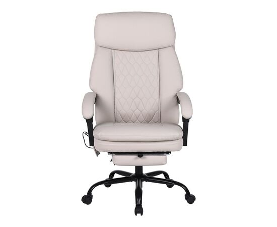 Καρέκλα γραφείου διευθυντή Sedici pakoworld με μηχανισμό massage- pu μπεζ-εκρού 72x63x115-123εκ - ΚΑΡΕΚΛΕΣ ΓΡΑΦΕΙΟΥ στο Milonadakis.gr