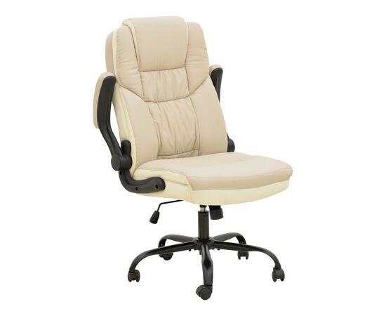 Καρέκλα γραφείου διευθυντή Stellar pakoworld pu σε μπεζ-εκρού απόχρωση 70x77x110-119εκ - ΚΑΡΕΚΛΕΣ ΓΡΑΦΕΙΟΥ στο Milonadakis.gr