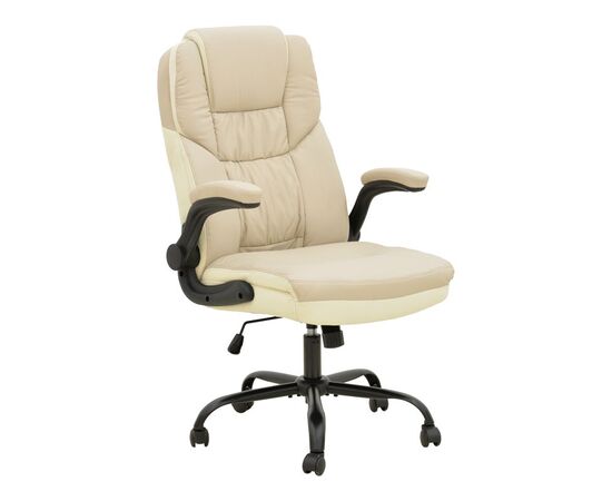 Καρέκλα γραφείου διευθυντή Stellar pakoworld pu σε μπεζ-εκρού απόχρωση 70x77x110-119εκ - ΚΑΡΕΚΛΕΣ ΓΡΑΦΕΙΟΥ στο Milonadakis.gr