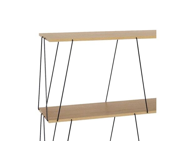 Βοηθητικό τραπέζι-ραφιέρα Tars pakoworld oak-μαύρο 80x30x69.2εκ - ΤΡΑΠΕΖΑΚΙΑ ΣΑΛΟΝΙΟΥ στο Milonadakis.gr