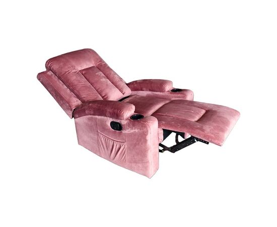 Πολυθρόνα relax Gessel pakoworld βελούδο σάπιο μήλο 80x90x98εκ - ΚΑΡΕΚΛΕΣ - ΠΟΛΥΘΡΟΝΕΣ ΕΣ. στο Milonadakis.gr