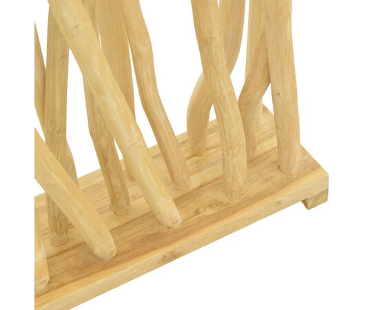 Διακοσμητικό δαπέδου Jati pakoworld teak ξύλο σε φυσική απόχρωση 60x20x190εκ - ΑΝΤΙΚΕΙΜΕΝΑ στο Milonadakis.gr