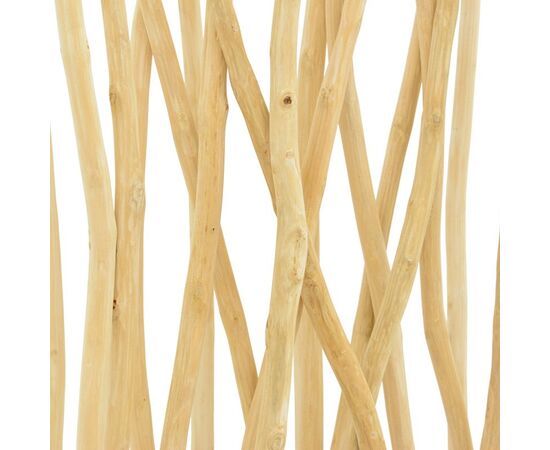 Διακοσμητικό δαπέδου Jati pakoworld teak ξύλο σε φυσική απόχρωση 60x20x190εκ - ΑΝΤΙΚΕΙΜΕΝΑ στο Milonadakis.gr