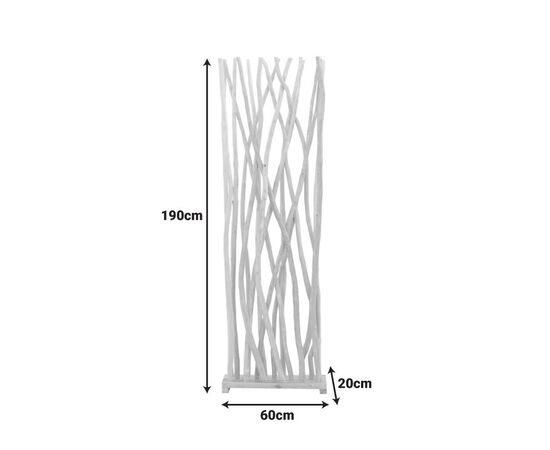 Διακοσμητικό δαπέδου Jati pakoworld teak ξύλο σε φυσική απόχρωση 60x20x190εκ - ΑΝΤΙΚΕΙΜΕΝΑ στο Milonadakis.gr
