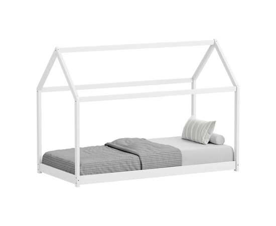 Παιδικό κρεβάτι Nino τ. Montessori pakoworld ξύλο πεύκου σε λευκή απόχρωση 90x190εκ - ΠΑΙΔΙΚΟ ΔΩΜΑΤΙΟ στο Milonadakis.gr