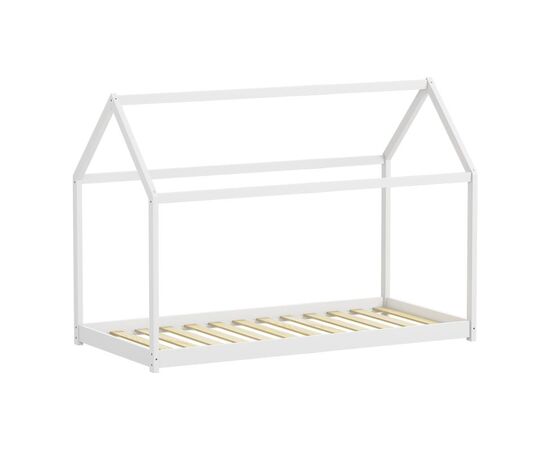 Παιδικό κρεβάτι Nino τ. Montessori pakoworld ξύλο πεύκου σε λευκή απόχρωση 90x190εκ - ΠΑΙΔΙΚΟ ΔΩΜΑΤΙΟ στο Milonadakis.gr