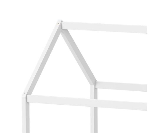 Παιδικό κρεβάτι Nino τ. Montessori pakoworld ξύλο πεύκου σε λευκή απόχρωση 90x190εκ - ΠΑΙΔΙΚΟ ΔΩΜΑΤΙΟ στο Milonadakis.gr