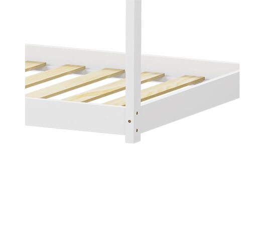 Παιδικό κρεβάτι Nino τ. Montessori pakoworld ξύλο πεύκου σε λευκή απόχρωση 90x190εκ - ΠΑΙΔΙΚΟ ΔΩΜΑΤΙΟ στο Milonadakis.gr